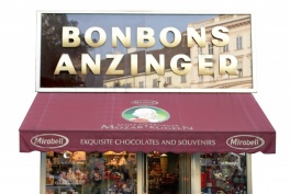 Bonbons Anzinger Auslage